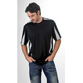 Short Sleeve Crew Neck Shirt W/ Contrast Trim